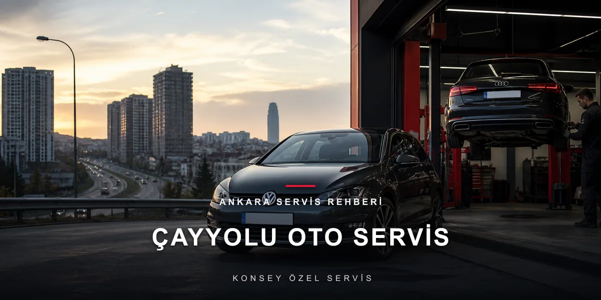 Çayyolu Oto Servis — VW, Audi, Seat, Skoda, Porsche için Konsey Özel Servis görseli