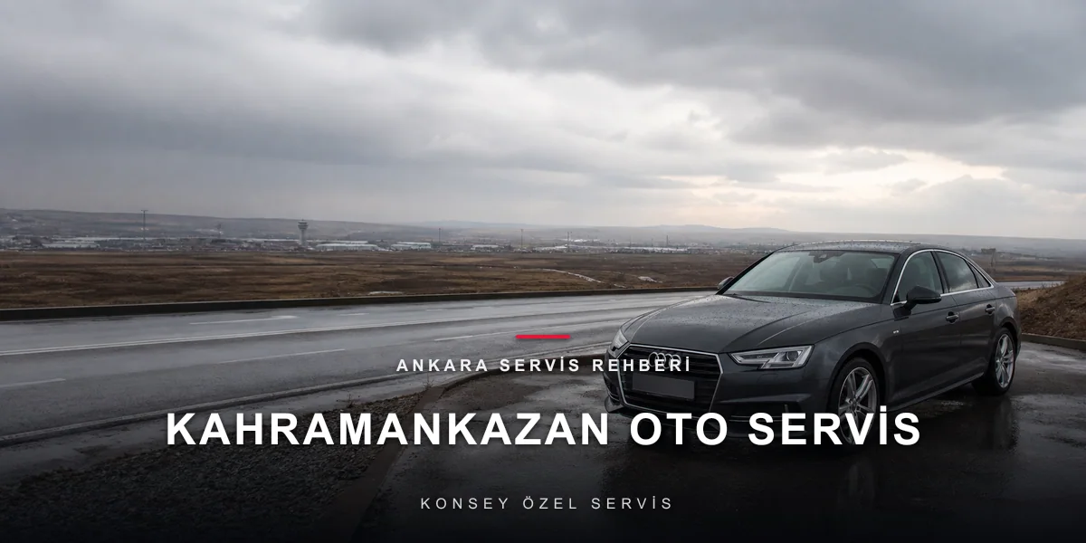 Kahramankazan Oto Servis — VW, Audi, Seat, Skoda, Porsche için Konsey Özel Servis görseli