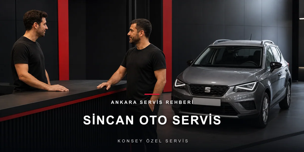 Sincan Oto Servis — VW, Audi, Seat, Skoda, Porsche için Konsey Özel Servis görseli