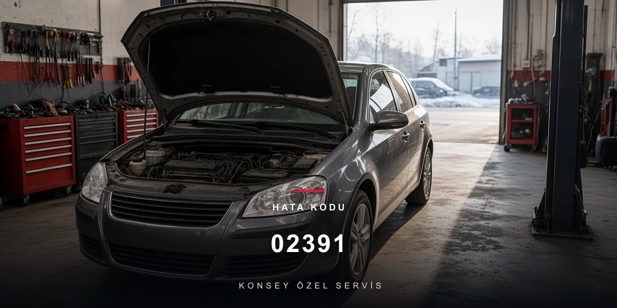 02391 hata kodu: soğuk sabah atölyede açık kaput, Konsey