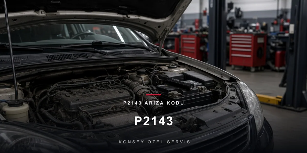 P2143 arıza kodu: atölyede açık EGR elektrik fişi, Konsey