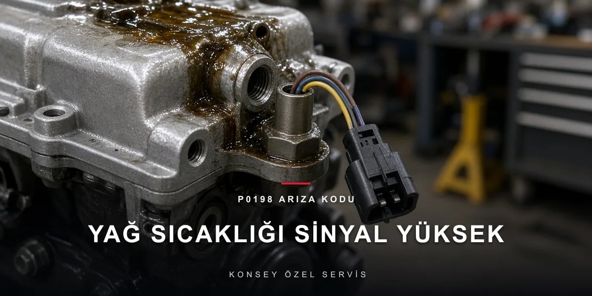 P0198 arıza kodu: yağ filtresi yuvasında sökük sıcaklık fişi, Konsey
