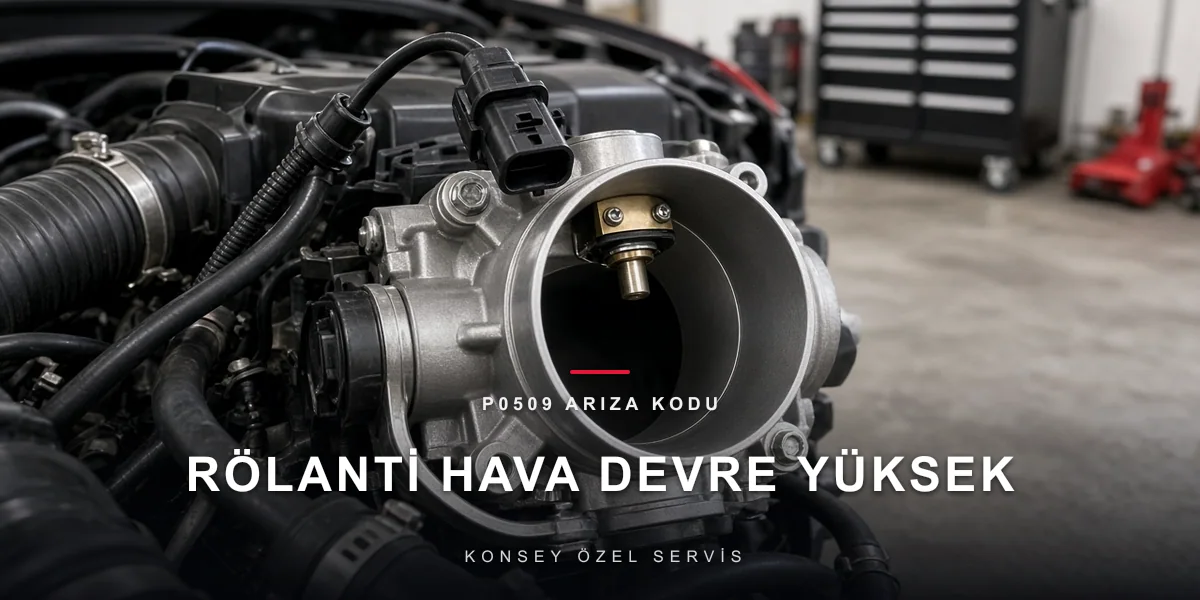 P0509 arıza kodu: gaz kelebeği üzerinde rölanti hava valfi ve açık fiş, Konsey