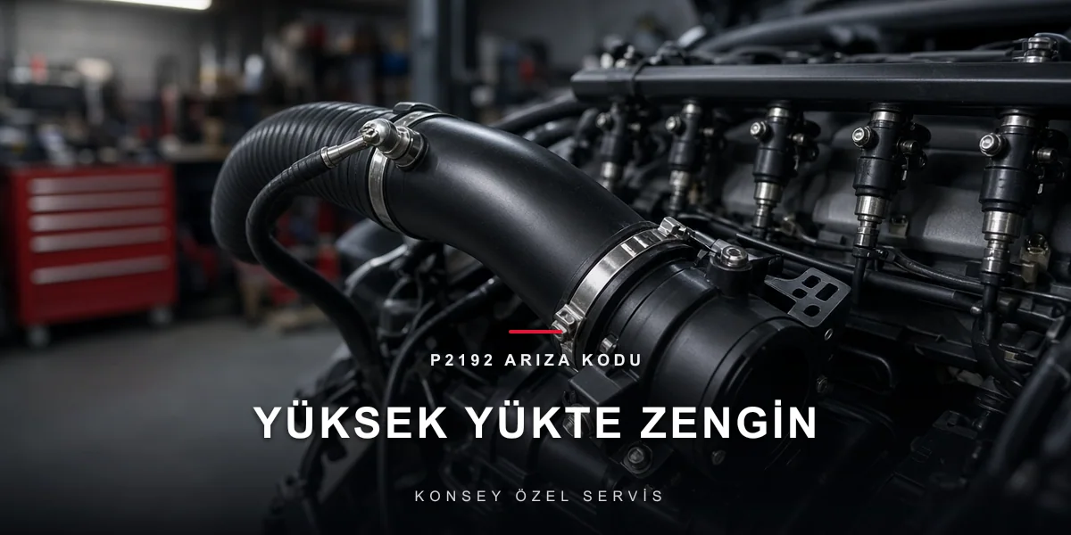 P2192 arıza kodu: emme ve gaz kelebeği yüksek yük sahnesi, Konsey