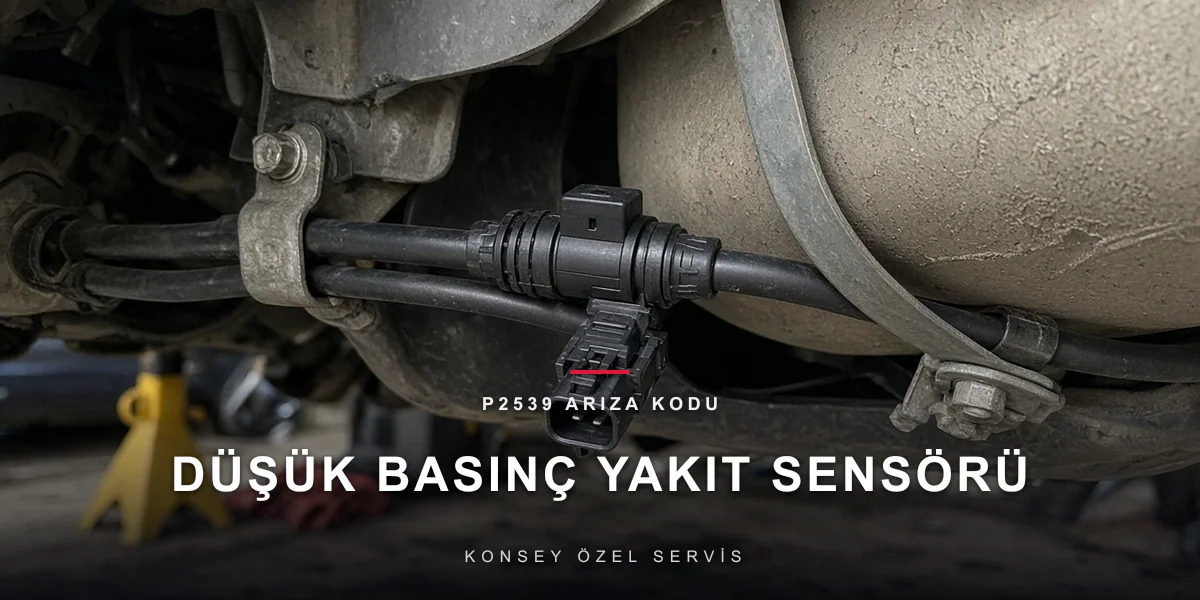 P2539 arıza kodu: depo tarafı yakıt hattında sökük basınç sensörü, Konsey