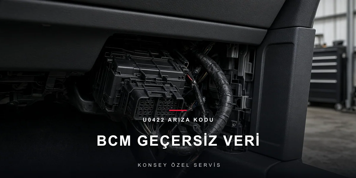 U0422 arıza kodu: torpido altında sökük gövde beyni fişi, Konsey