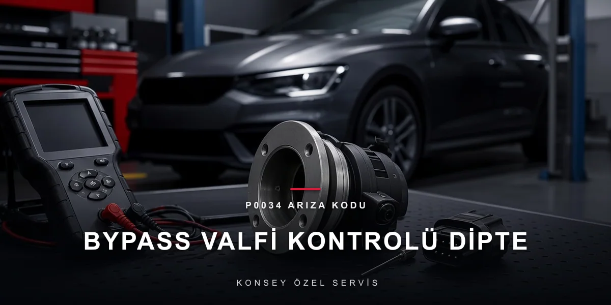 P0034 arıza kodu (hata kodu), turbo bypass valfi kontrolü düşük, Konsey Özel Servis
