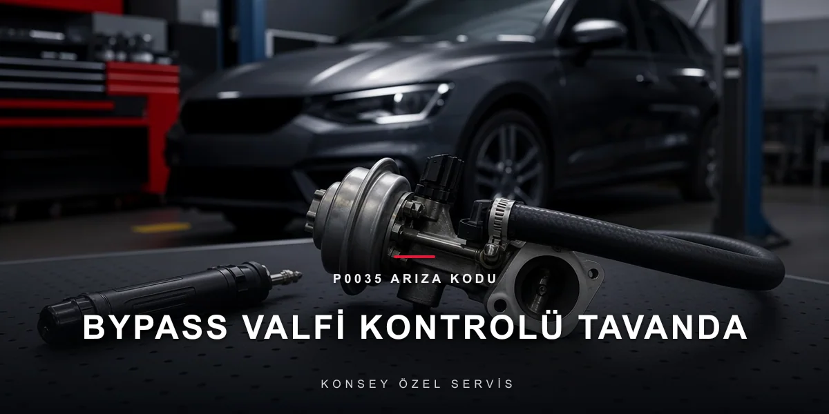 P0035 arıza kodu (hata kodu), turbo bypass valfi kontrolü yüksek, Konsey Özel Servis