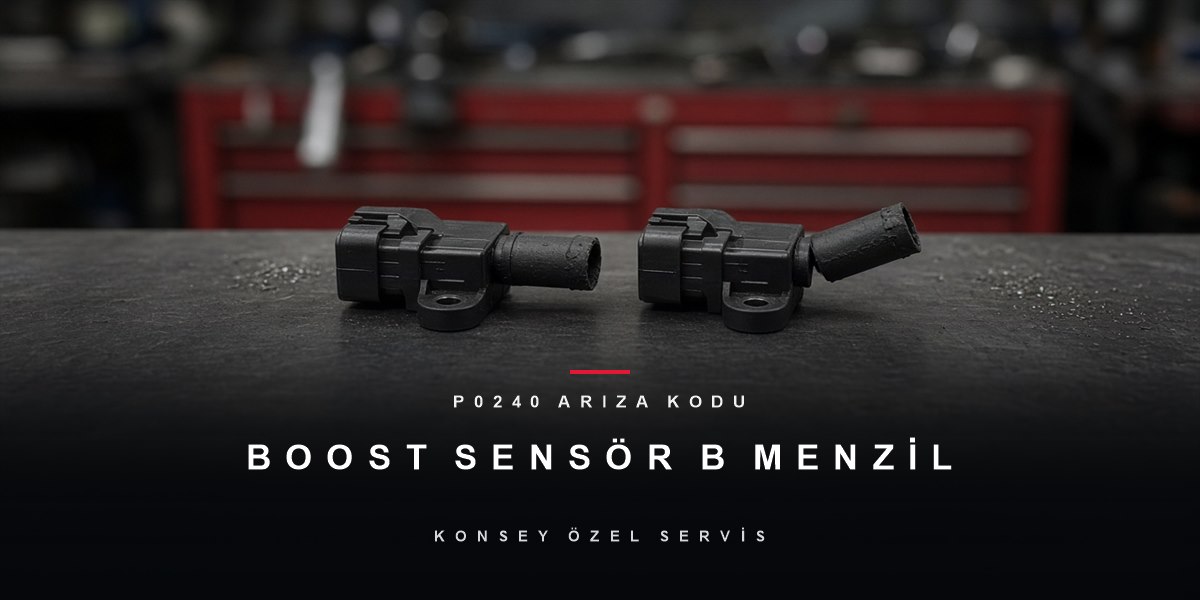 P0240 Arıza Kodu: turbo boost sensörü B menzil/performans için Konsey Özel Servis görseli