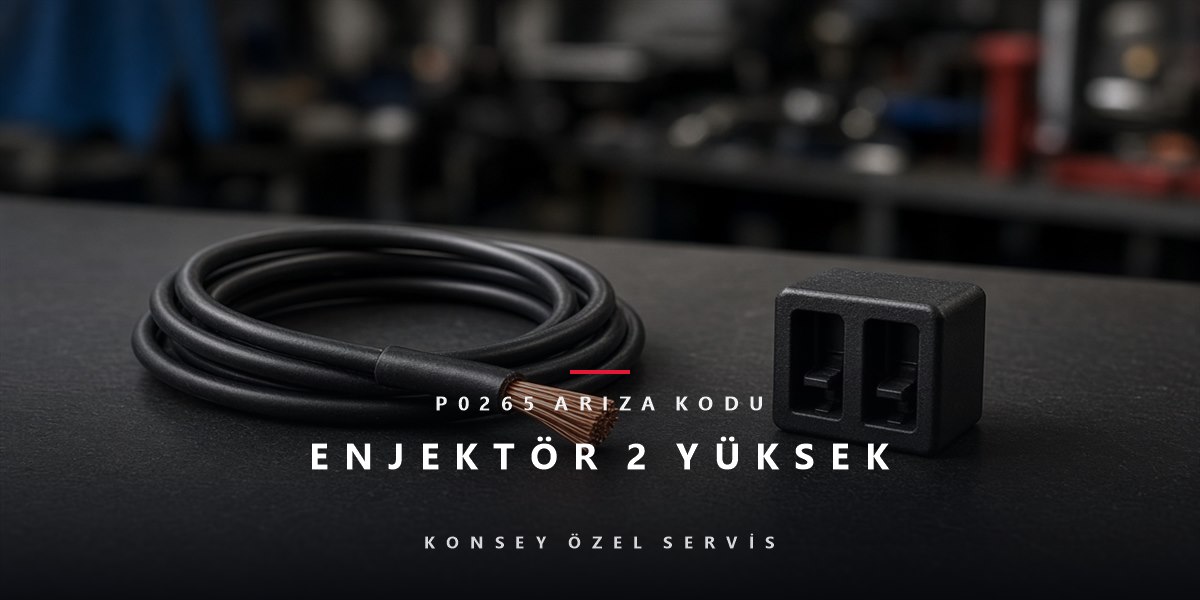 P0265 Arıza Kodu: silindir 2 enjektör devresi yüksek sinyal için Konsey Özel Servis görseli