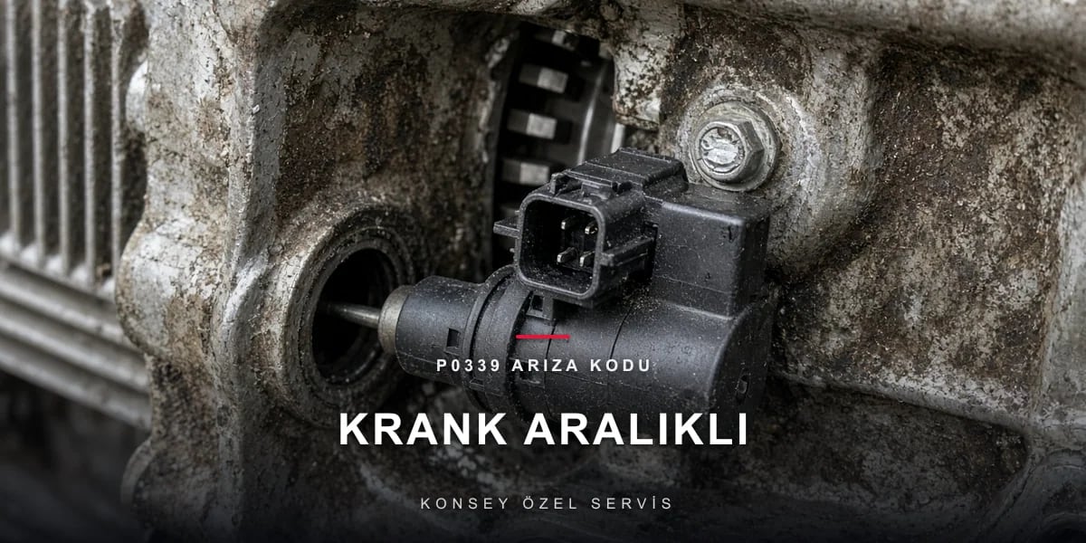 P0339 Arıza Kodu: krank mili konum sensörü aralıklı devre için Konsey Özel Servis görseli