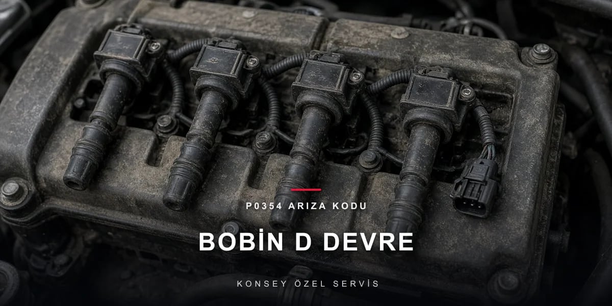 P0354 Arıza Kodu: ateşleme bobini D primer/sekonder devre için Konsey Özel Servis görseli
