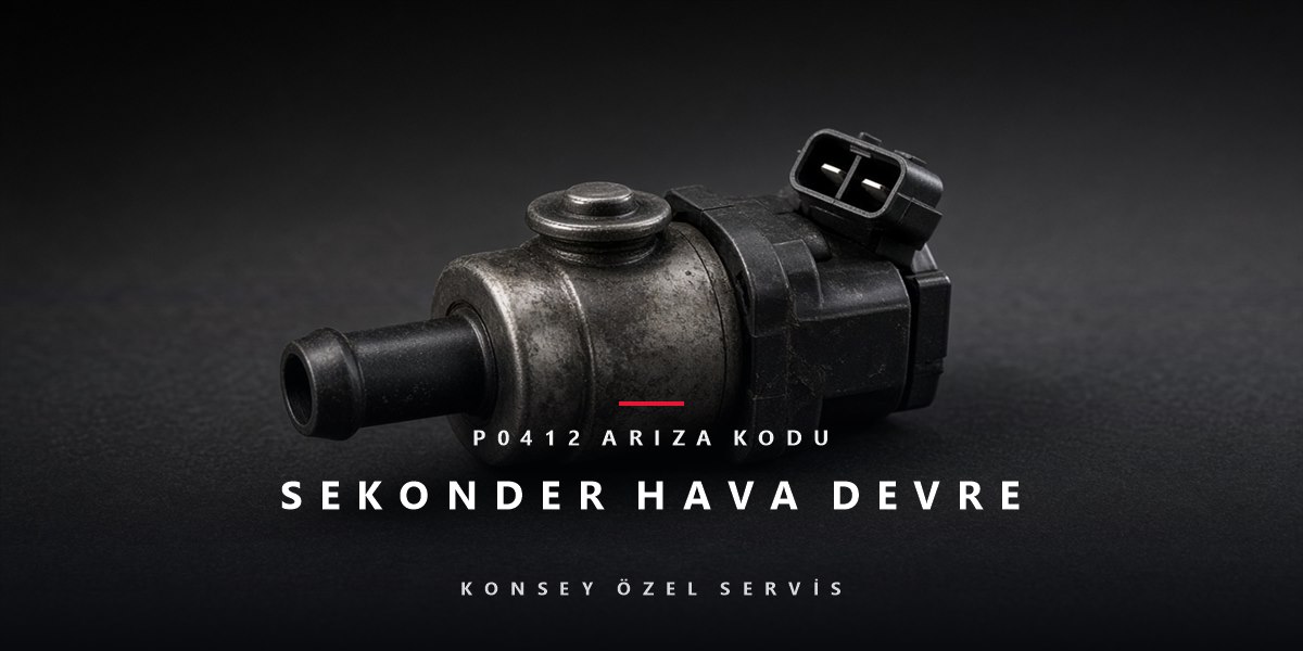 P0412 Arıza Kodu: Sekonder hava anahtar vanası devresi için Konsey Özel Servis görseli