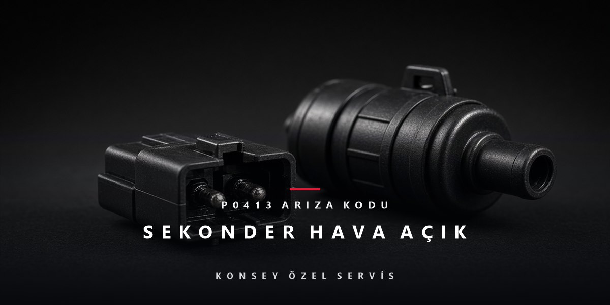 P0413 Arıza Kodu: Sekonder hava vanası açık devre için Konsey Özel Servis görseli