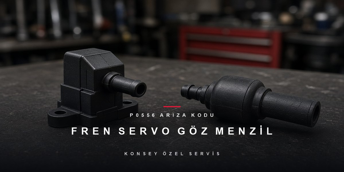 P0556 Arıza Kodu: fren servo basınç sensörü menzil/performans için Konsey Özel Servis görseli