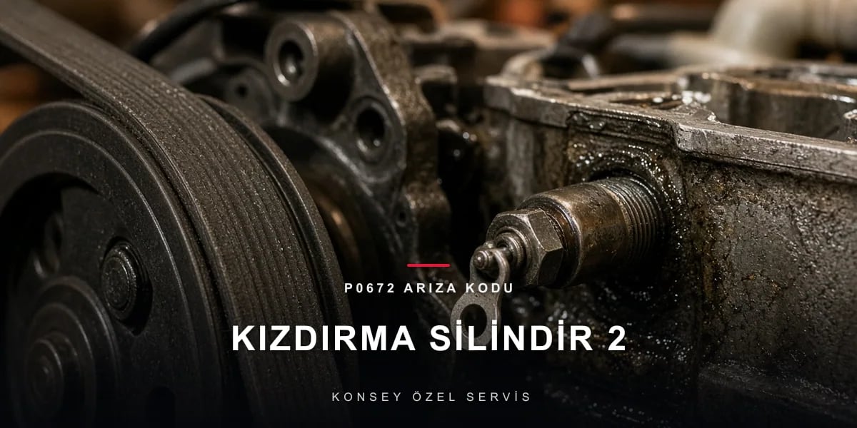 P0672 Arıza Kodu: silindir 2 kızdırma bujisi devresi için Konsey Özel Servis görseli