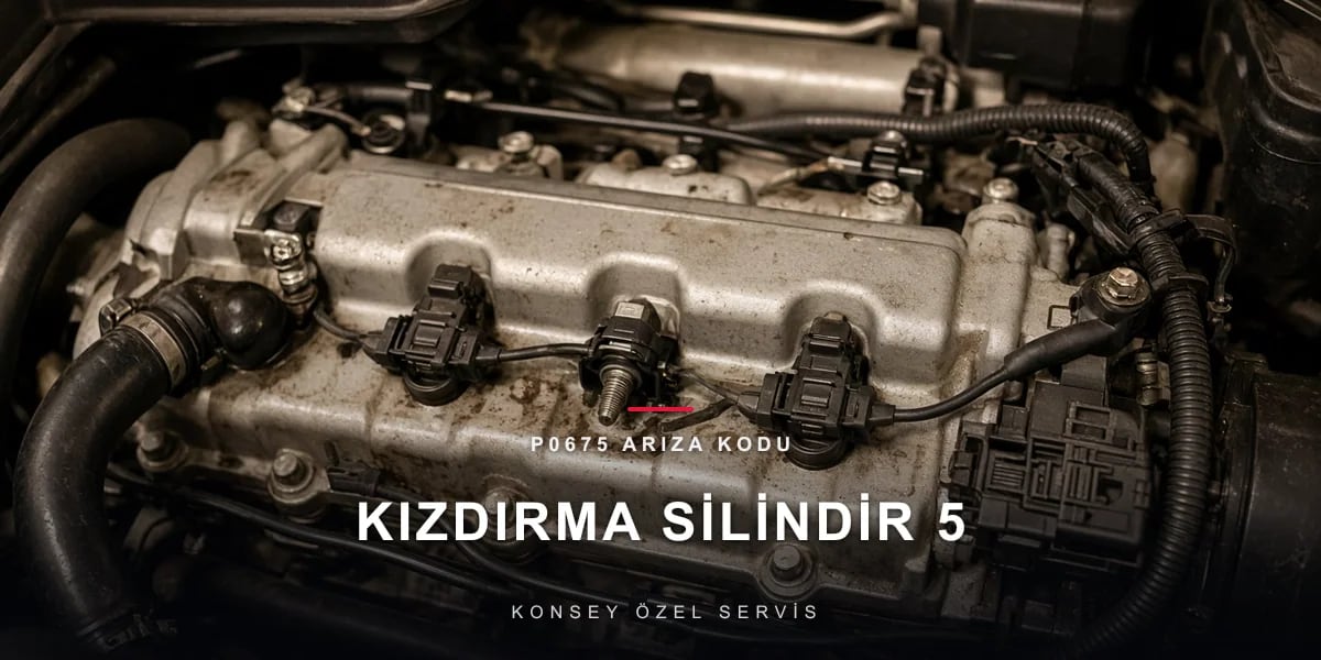 P0675 Arıza Kodu: silindir 5 kızdırma bujisi devresi için Konsey Özel Servis görseli