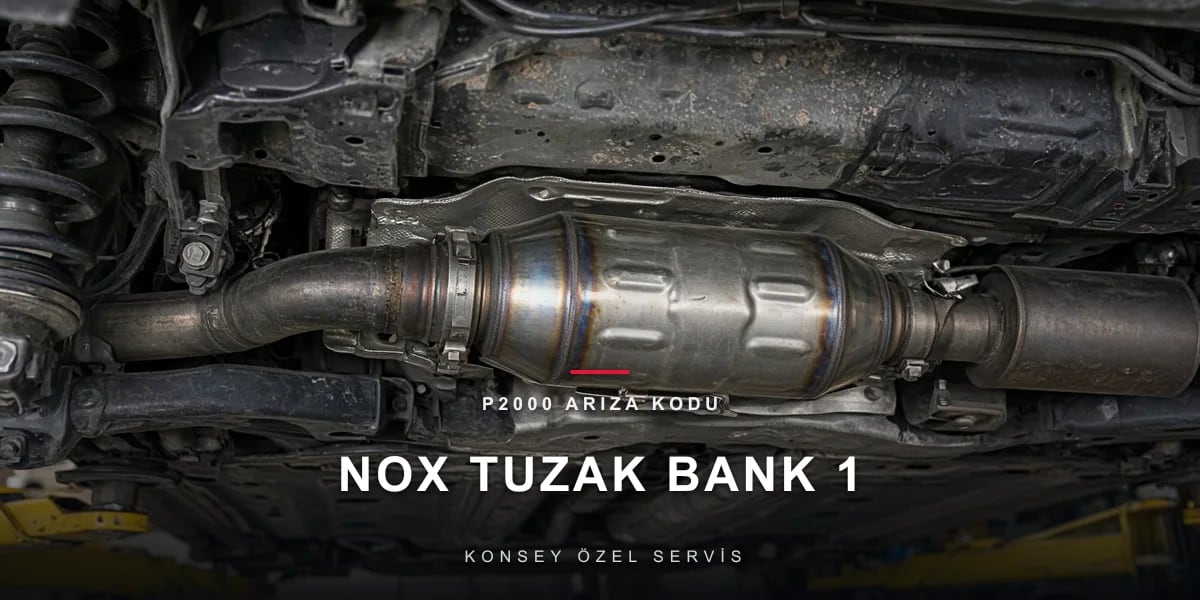 P2000 Arıza Kodu: NOx tuzak verimi Bank 1 için Konsey Özel Servis görseli