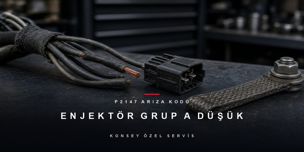 P2147 Arıza Kodu: enjektör grup A düşük sinyal için Konsey Özel Servis görseli