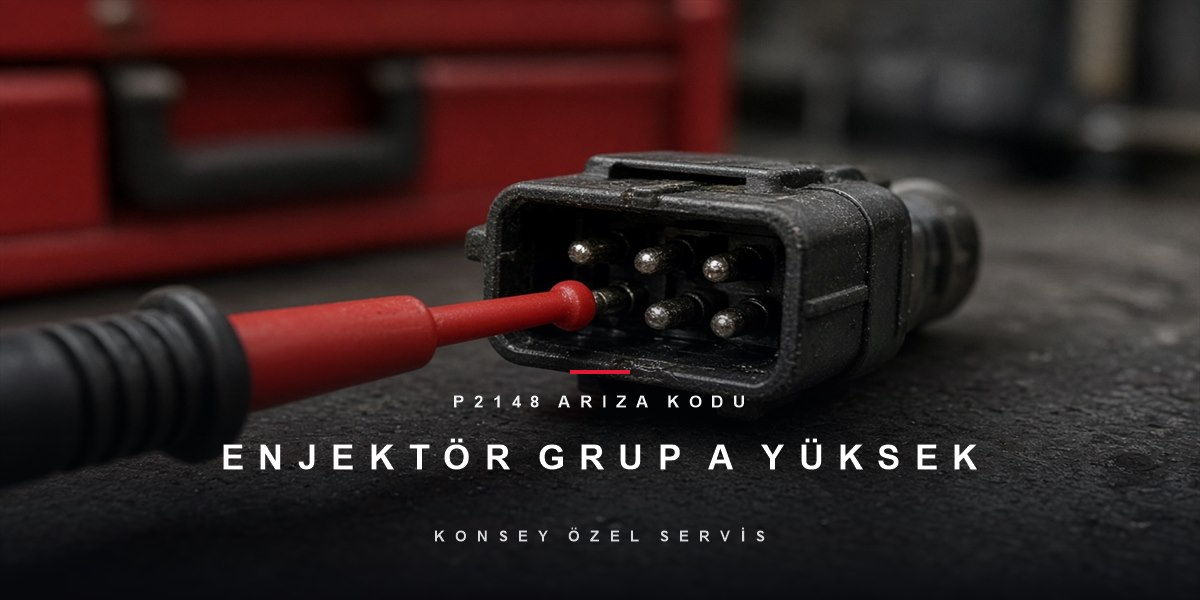 P2148 Arıza Kodu: enjektör grup A yüksek sinyal için Konsey Özel Servis görseli