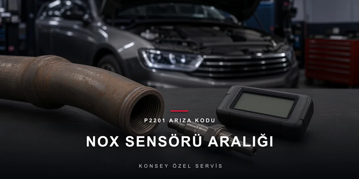 P2201 arıza kodu (hata kodu), NOx sensörü aralık-performans, Konsey Özel Servis