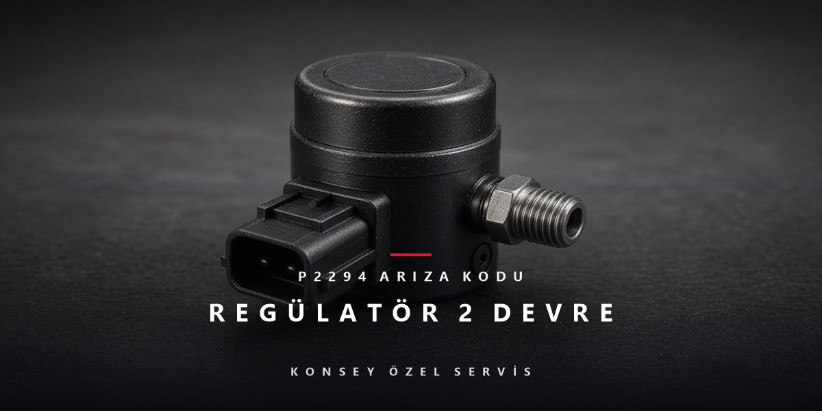 P2294 Arıza Kodu: yakıt basınç regülatörü 2 kontrol devresi için Konsey Özel Servis görseli