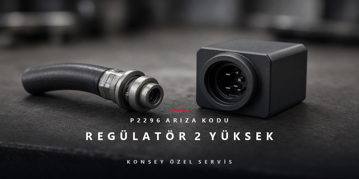 P2296 Arıza Kodu: yakıt basınç regülatörü 2 yüksek sinyal için Konsey Özel Servis görseli