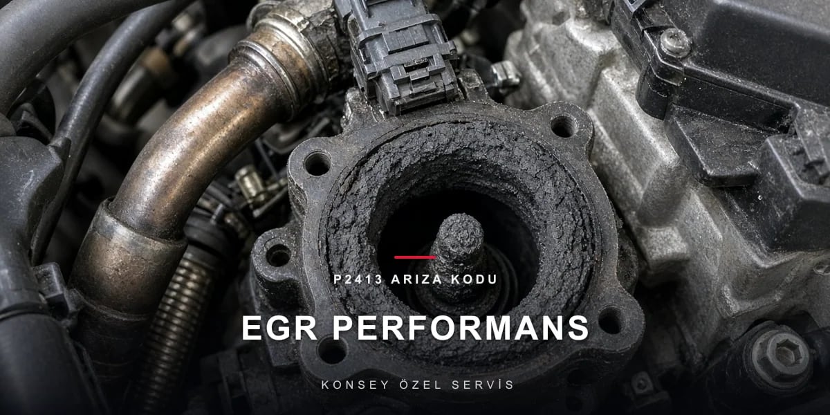P2413 Arıza Kodu: EGR sistem performansı için Konsey Özel Servis görseli