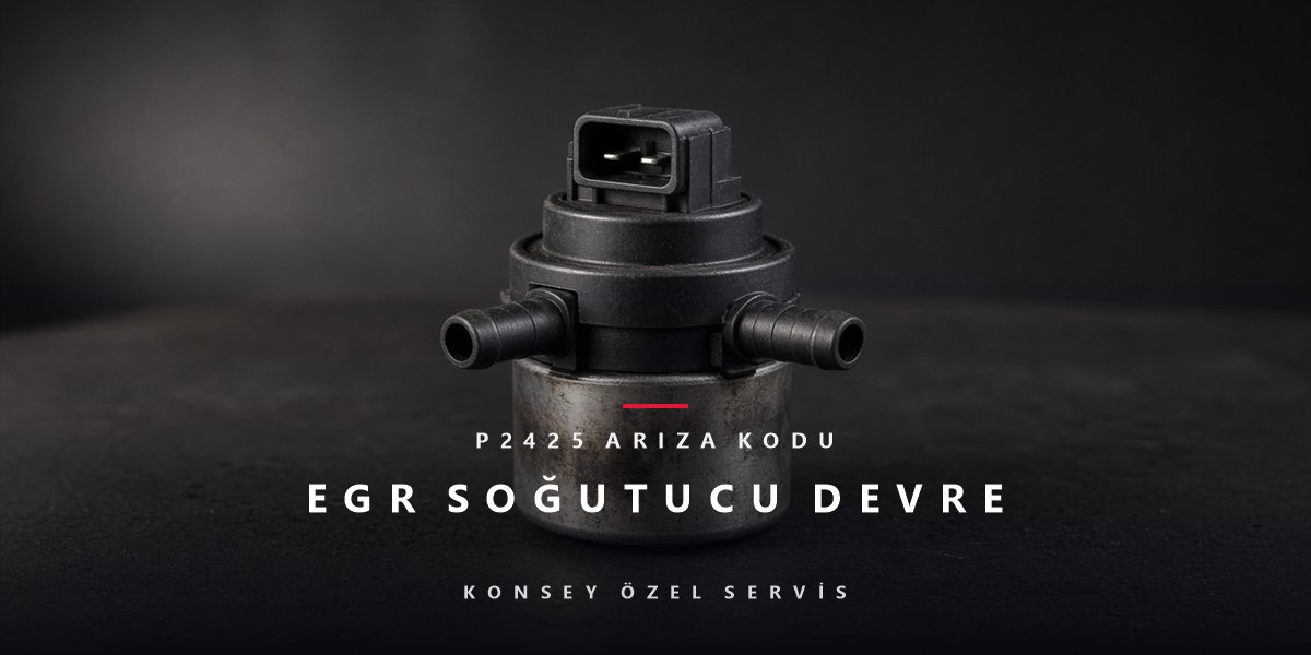 P2425 Arıza Kodu: EGR soğutucu vana kontrol devresi için Konsey Özel Servis görseli