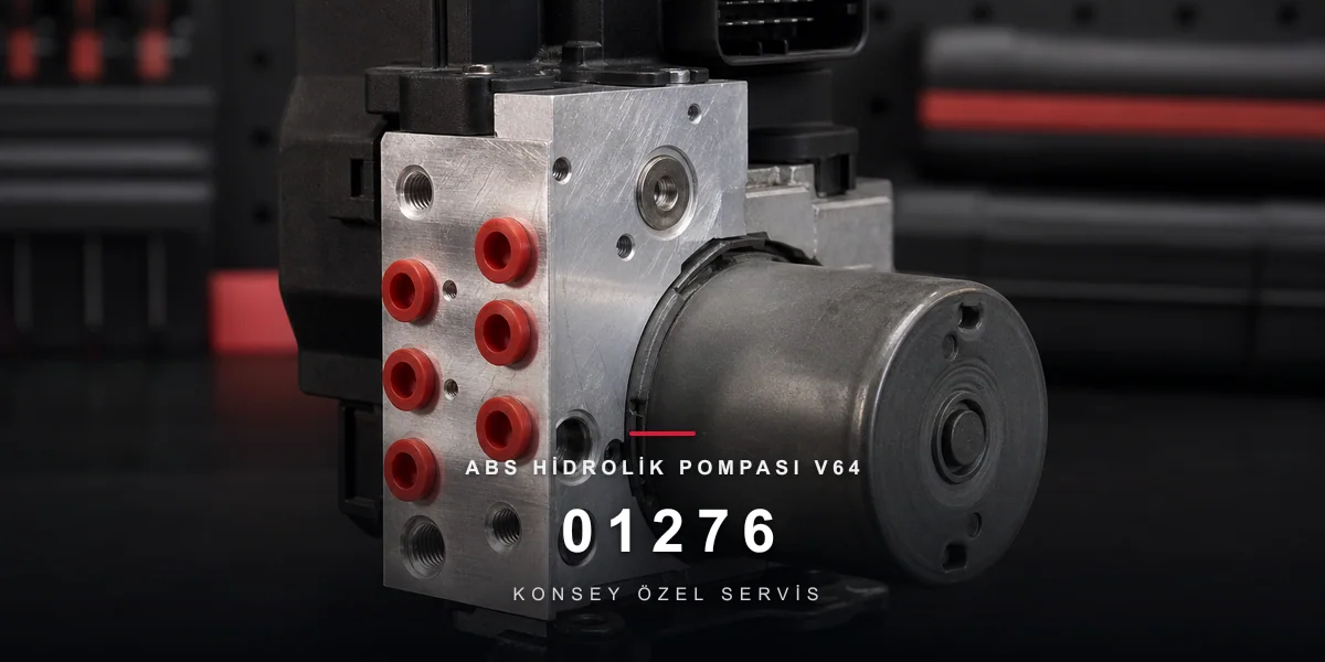 VW 01276 Hata Kodu Nedir? ABS Hidrolik Pompası V64