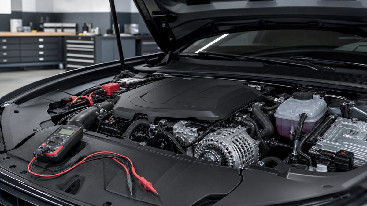 Audi 48 volt marş jeneratörü ve elektrik sistemi ölçümlü servis teşhisi