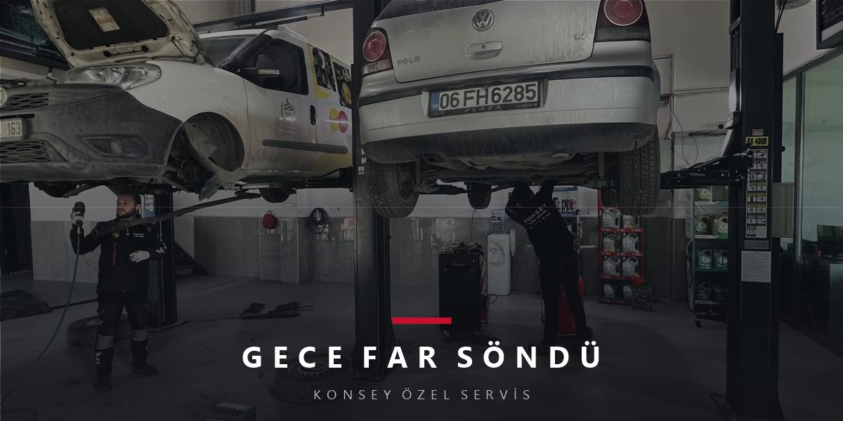 Gece Yolda Far Sönerse: Karanlıkta Güvenli Devam Planı