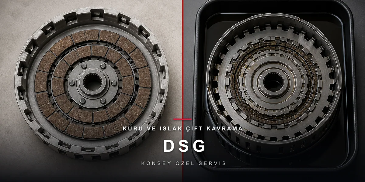 Kuru DSG ve Islak DSG Farkı: Hangi Araçta Hangisi Var?