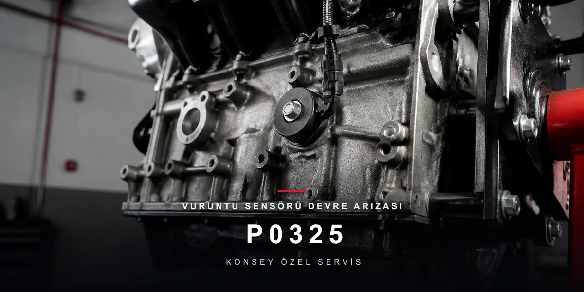 P0325 Arıza Kodu: Vuruntu Sensörü Devresi — Belirtiler ve Teşhis