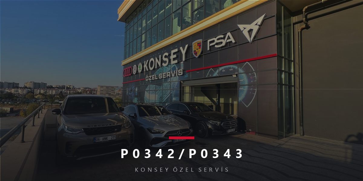 P0342/P0343 Arıza Kodları: Eksantrik Sensörü Düşük-Yüksek