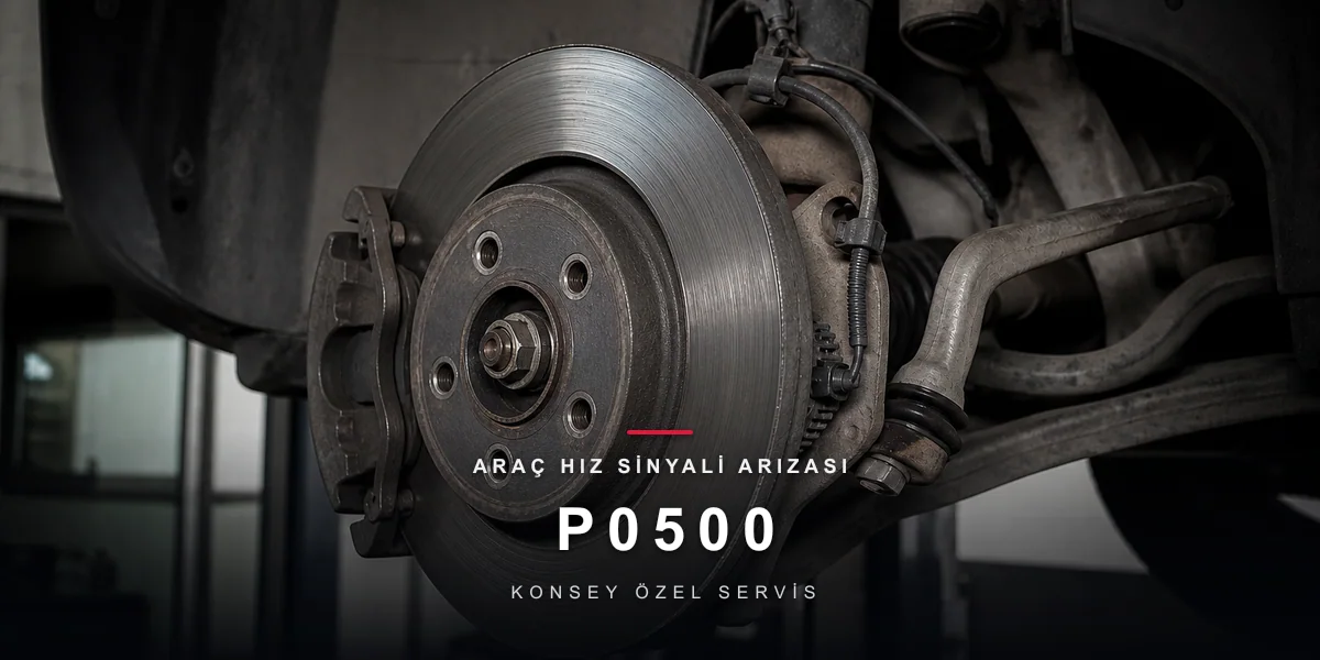 P0500 Arıza Kodu: Araç Hız Sensörü — Hız Verisi Kaybolunca