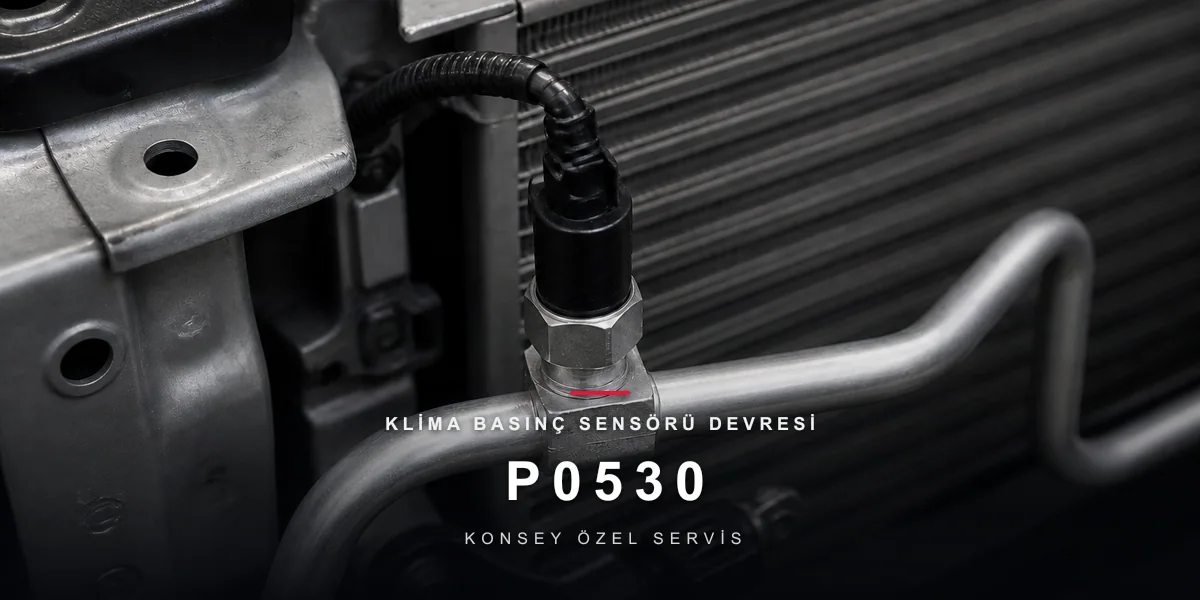 P0530 Arıza Kodu: Klima Basınç Sensörü — Kompresörün Sigortası