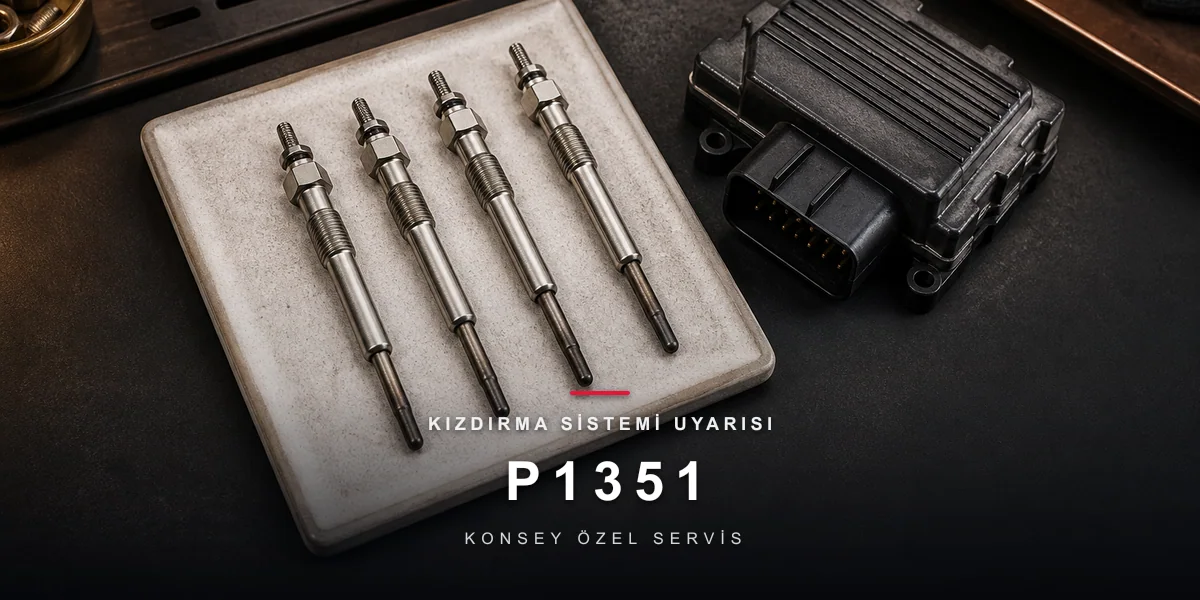P1351 Arıza Kodu Nedir? Peugeot ve Citroën Kızdırma Rölesi