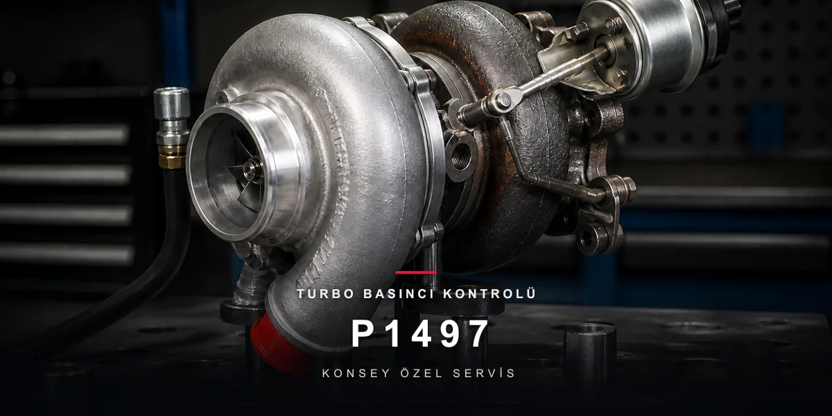 P1497 Arıza Kodu: Turbo Düşük Basınç Tarafı Kaçak — PSA'nın Hortum Kodu