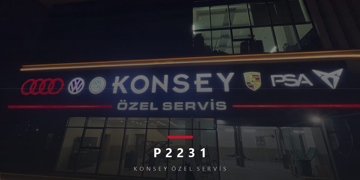 P2231 Arıza Kodu: Lambda Sinyali Isıtıcıya Kısa — İç Karışma Vakası