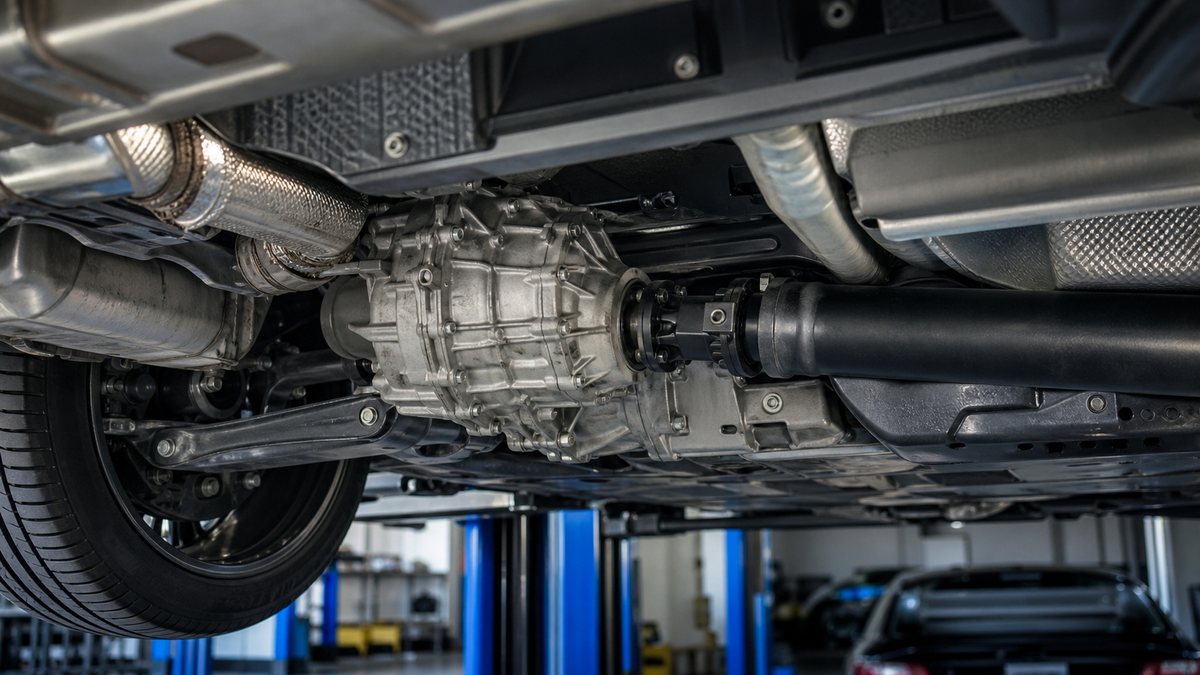 Porsche Macan tipi dört çeker aktarma ve transfer kutusunda servis teşhisi