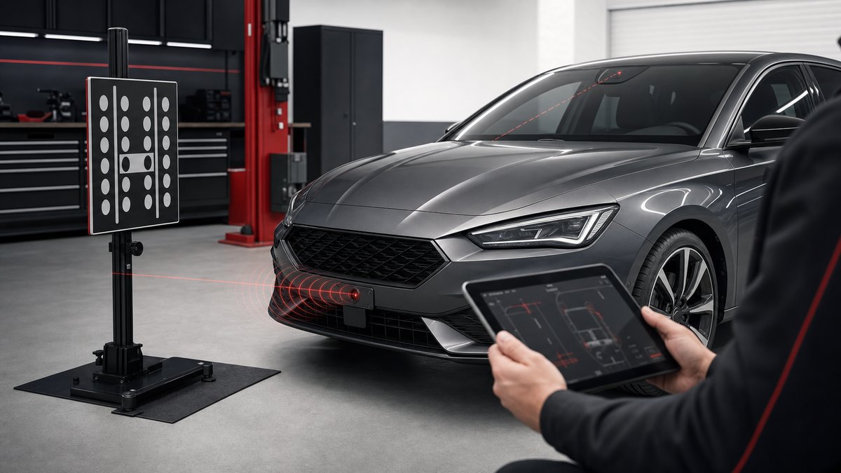 VAG Front Assist Kullanılamıyor: Radar mı, Kamera mı? için VAG uzman servisinde ölçümlü teşhis ve kontrol